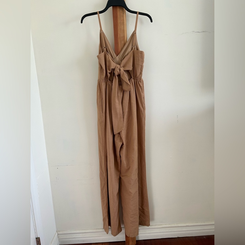 Chic Tan Jumpsuit for Women NWT - Picture 2 of 3